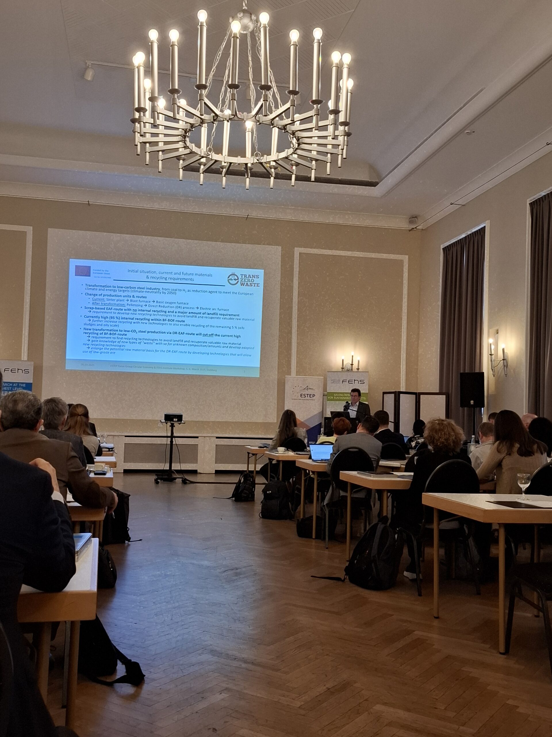 TransZeroWaste at the ESTEP & FEhS Slag Workshop