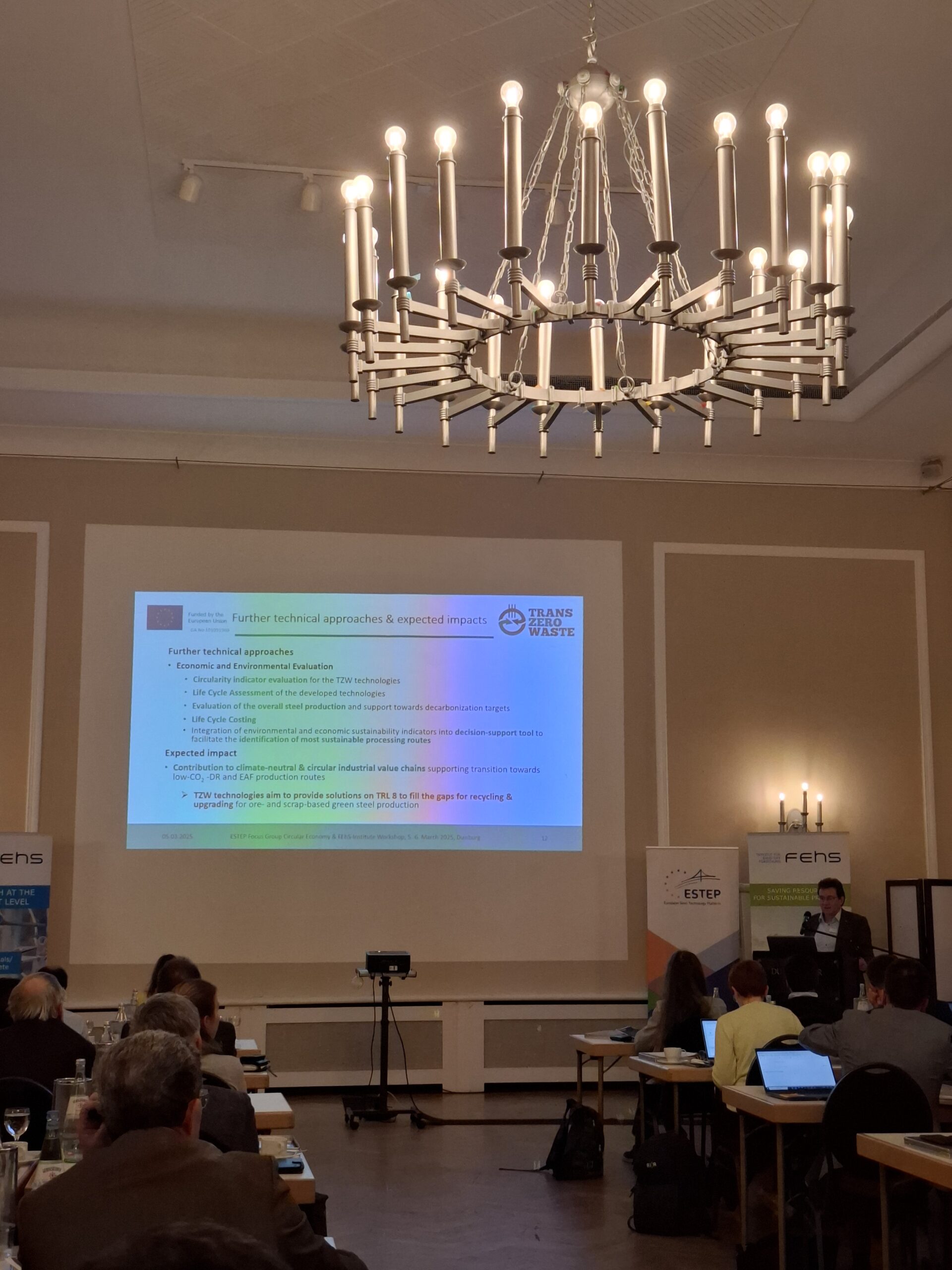 TransZeroWaste at the ESTEP & FEhS Slag Workshop